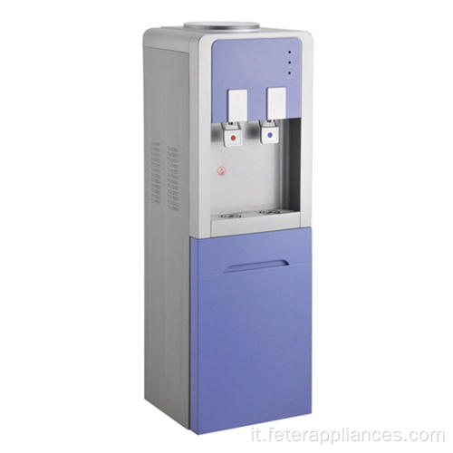 Elegante refrigeratore d&#39;acqua in bottiglia Supporto elettrico in plastica Pezzi di ricambio gratuiti caldi e freddi 2 anni Acqua calda e fredda Feter o OEM 220 90W 640